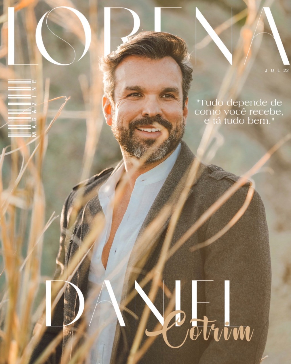 “Tudo depende de como você recebe, e tá tudo bem!”, afirma Daniel Cotrim