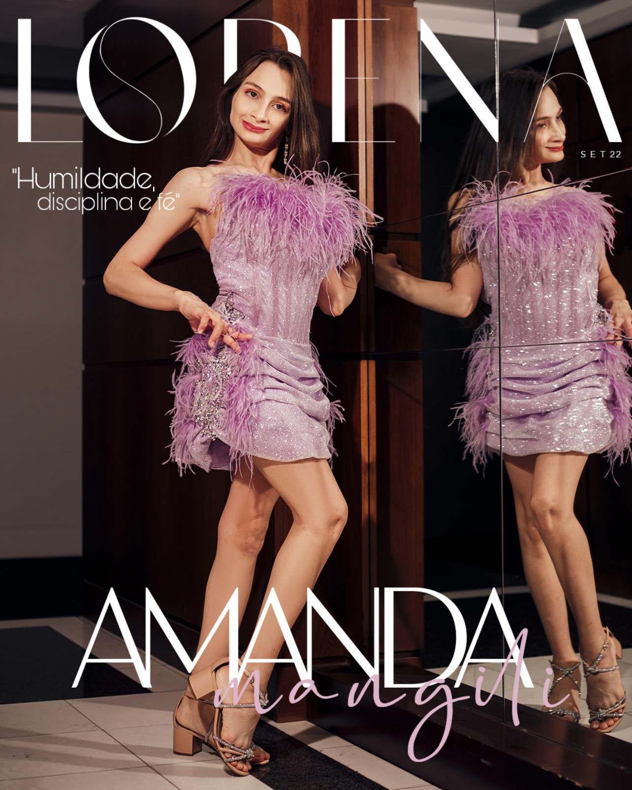 Amanda Mangili: humildade, disciplina e fé