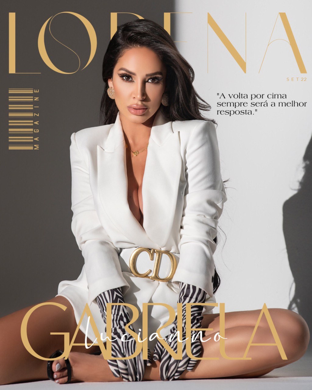 “A volta por cima sempre será a melhor resposta,” afirma Gabriela Lucianno