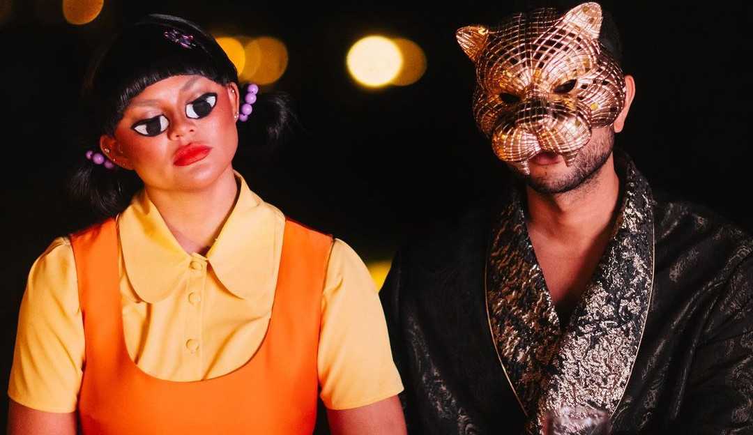 Mulher de John Legend causa polêmica nas redes sociais por causa da festa temática do Round 6