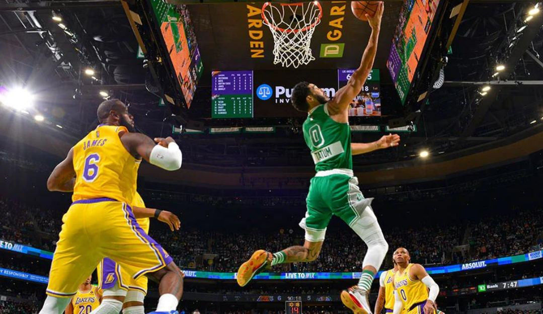 Em retorno de LeBron James, Lakers é superado pelo Celtics de Jason Tatum