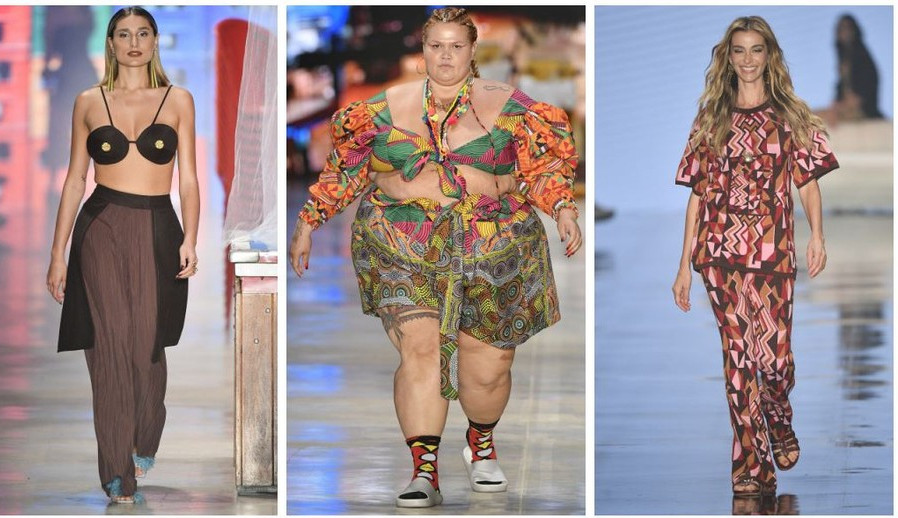 Confira os famosos que estrearam na passarela do SPFW