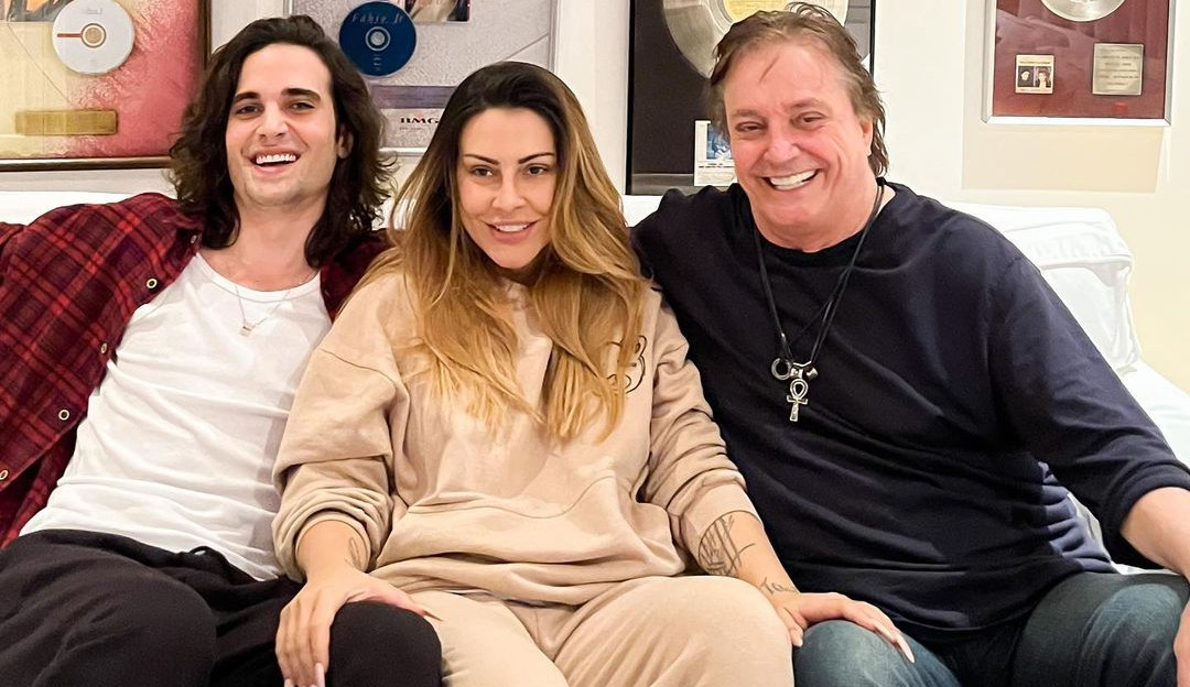 Fábio Jr. comemora aniversário de 68 anos junto dos filhos Cleo e Fiuk