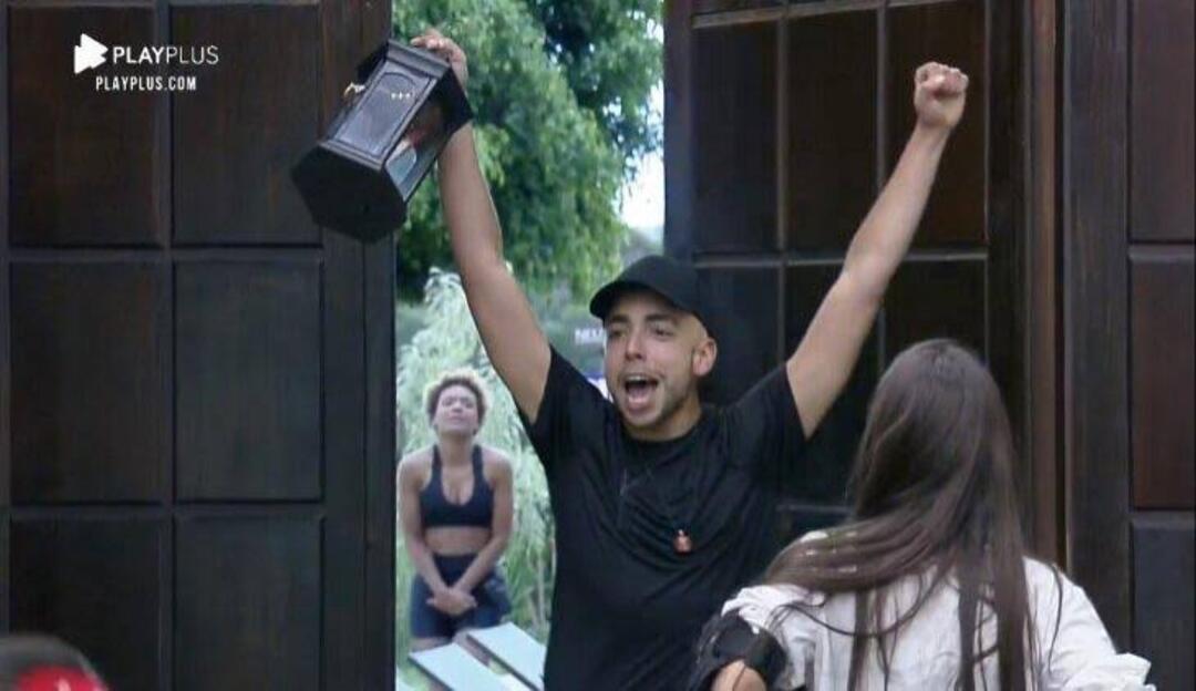 Lucas Selfie vence mais uma prova na A Fazenda 12