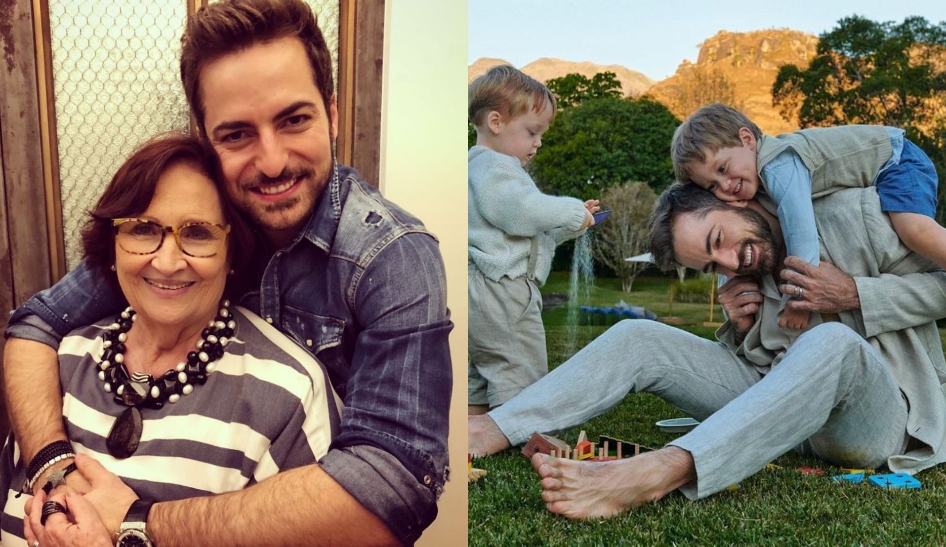 Mãe de Paulo Gustavo e Thales Bretas dividem criação dos filhos