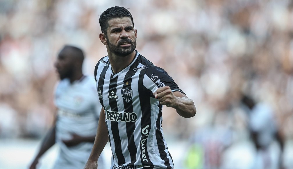 Sem garantia de permanência no Atlético-MG, Diego Costa é oferecido ao Corinthians