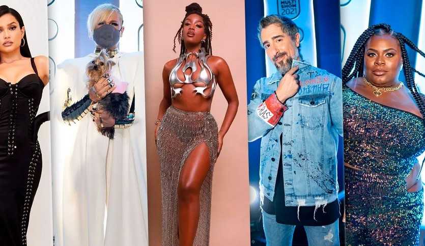Prêmio Multishow 2021: os melhores looks do tapete vermelho do evento