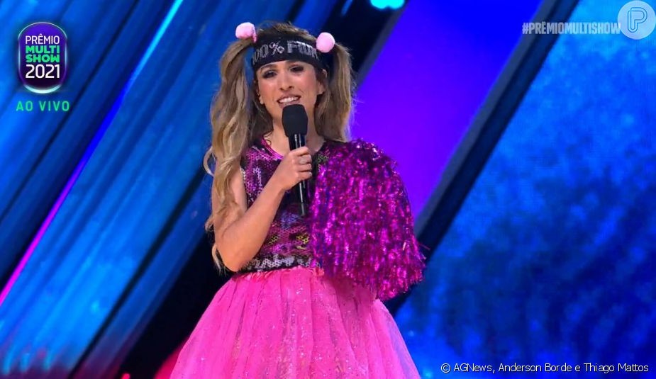 Tatá Werneck pede desculpas a Fiuk em evento