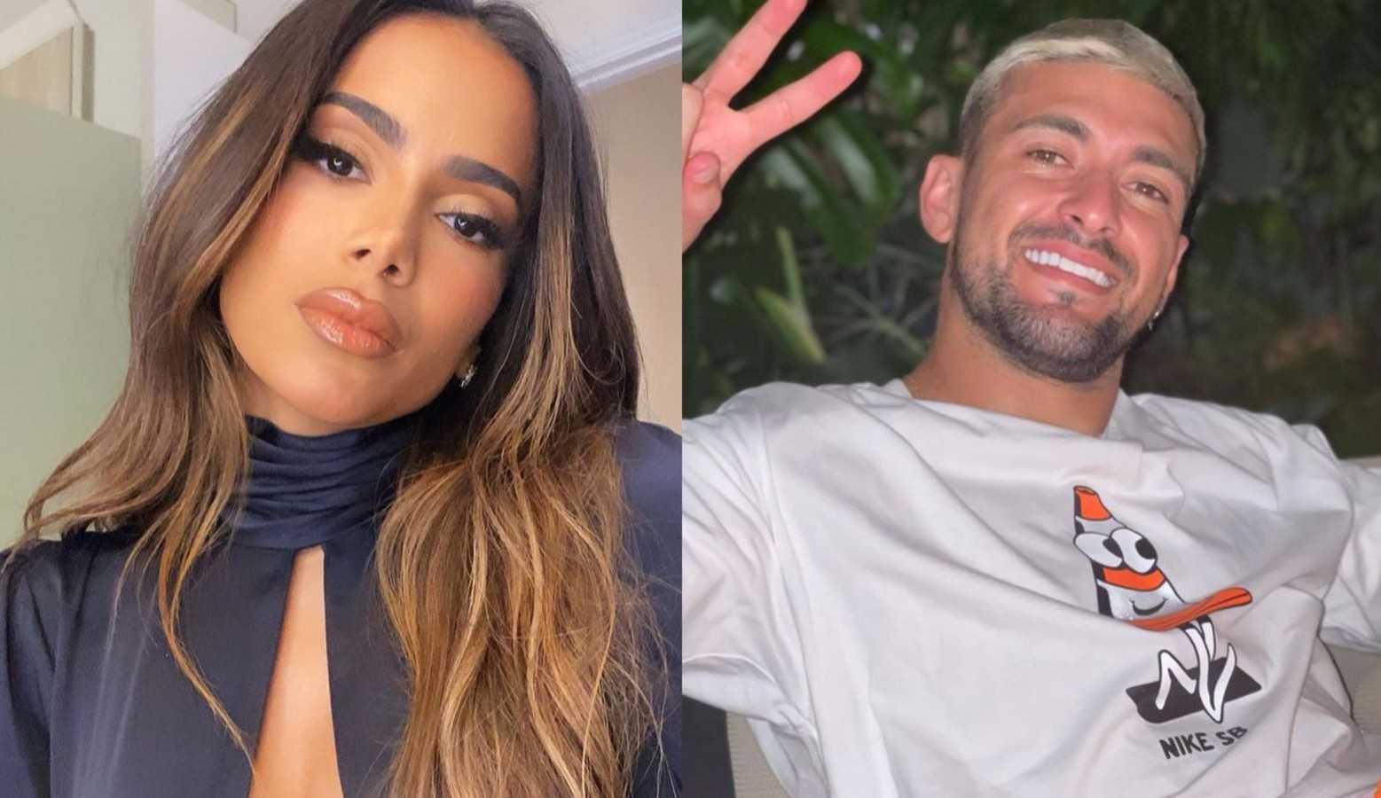 Anitta e Arrascaeta são vistos juntos em São Paulo