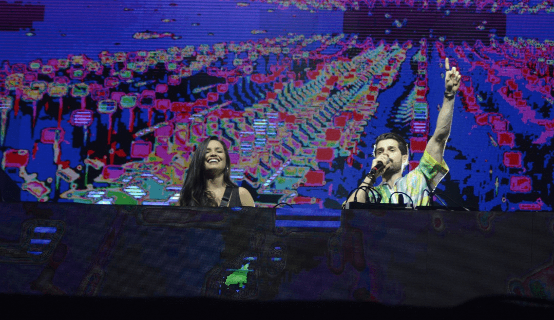 Juliette curte shows de Alok e Jorge & Mateus em festival no Rio