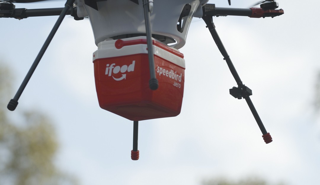 Ifood testa drones para entrega de pedidos
