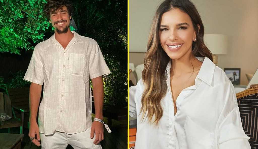 Bruno Montaleone e Mariana Rios são vistos aos beijos em Noronha