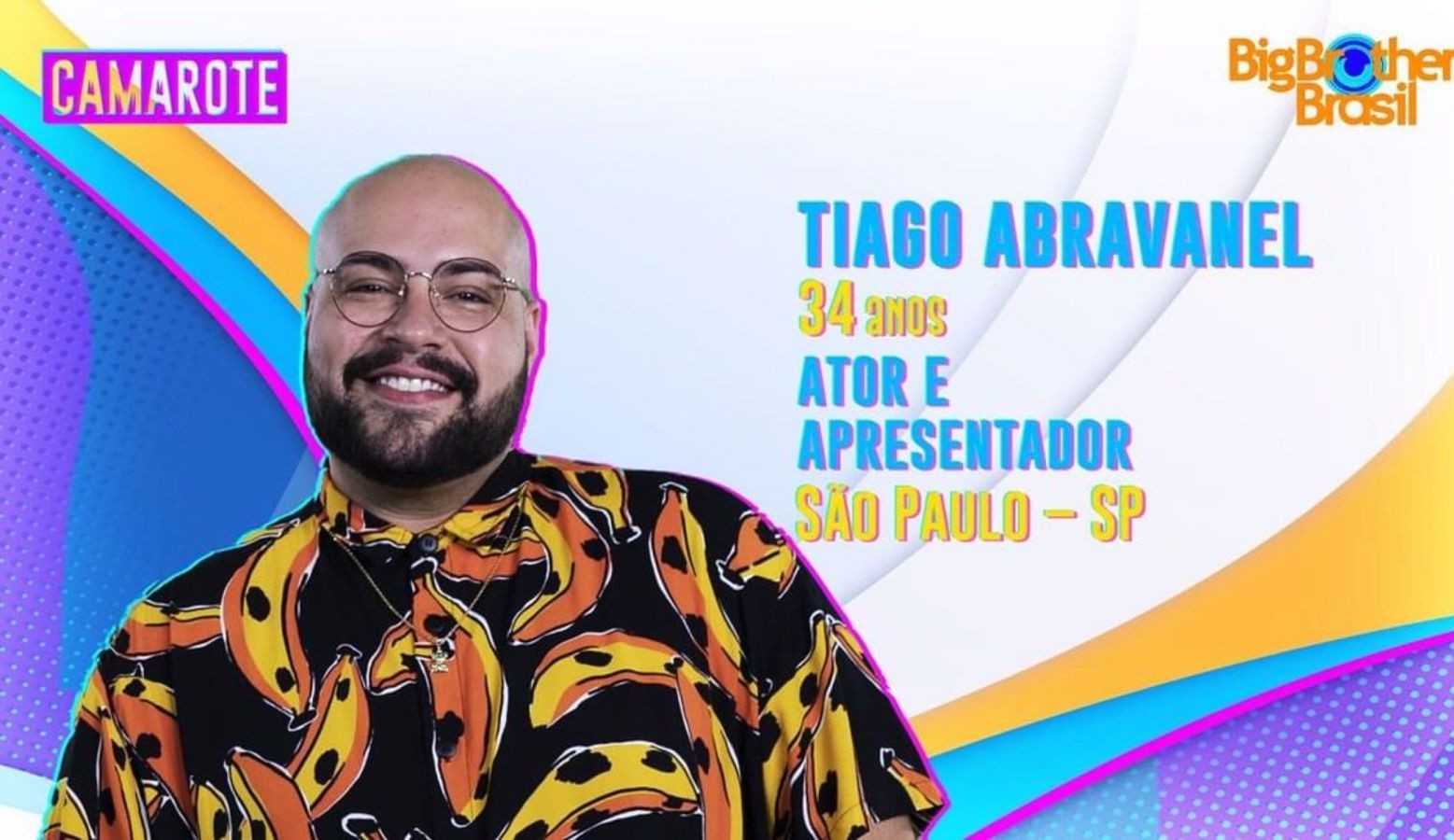 Tiago Abravanel é Camarote no BBB22: “/O BBB não é sobre precisar, é sobre querer. E eu quero”/