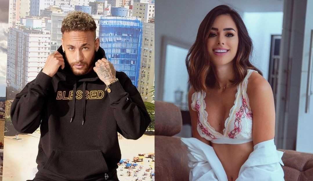 Neymar e Bruna Biancardi aparecem juntos em selfie