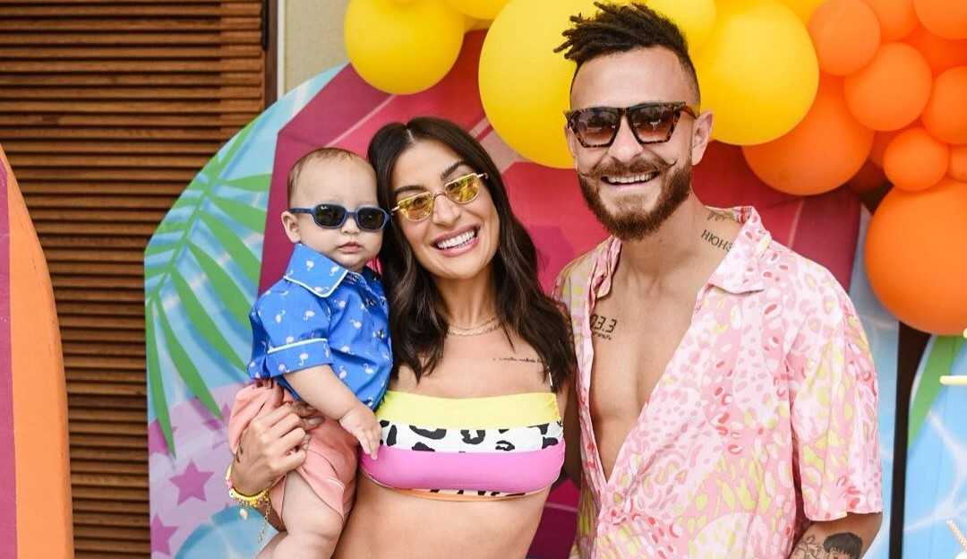 Bianca Andrade e Fred comemoram “mêsversário” do filho Cris