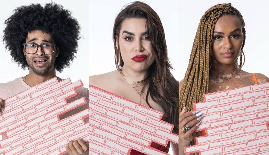 BBB22: Naiara Azevedo, Luciano e Natália são os primeiros emparedados da edição