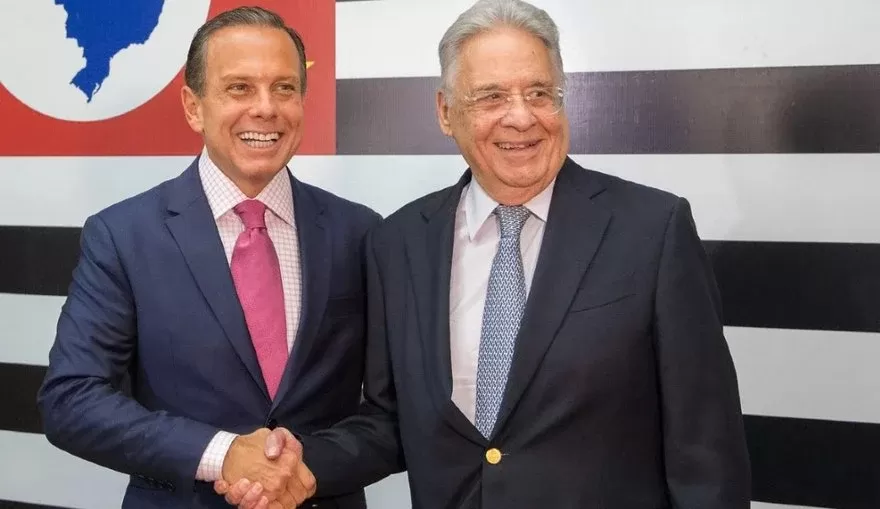 Fernando Henrique Cardoso reafirma seu apoio a João Dória