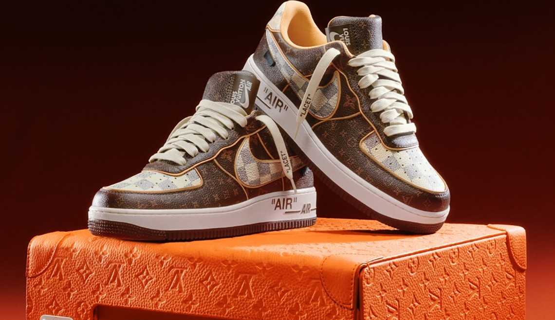 Vai a leilão o modelo Nike-Louis Vuitton desenhado por Virgil Abloh
