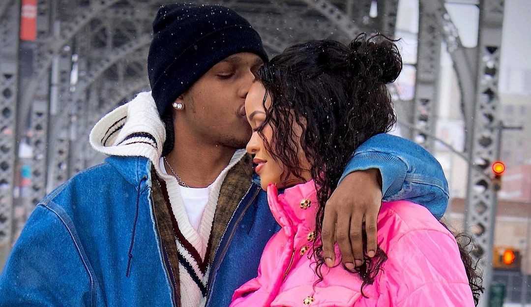 Rihanna está grávida do primeiro filho com A$AP Rocky