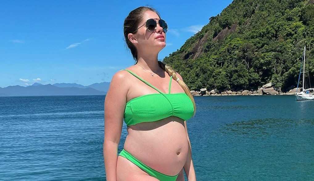 Bárbara Evans testa positivo para Covid-19 mas garante estar tudo bem com ela e o bebê