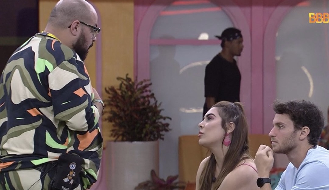 BBB22: Após jogo da discórdia, Naiara e Tiago discutem: ‘Você me expôs’