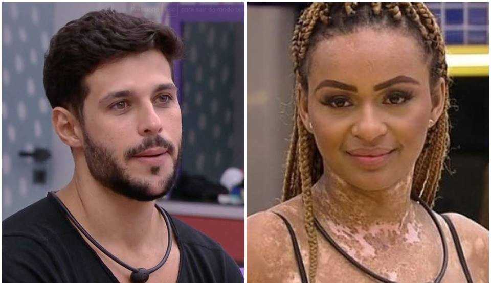 BBB22: Em conversa com Rodrigo, Natália diz: “/Se você quisesse me defender, teria me dado o anjo”/