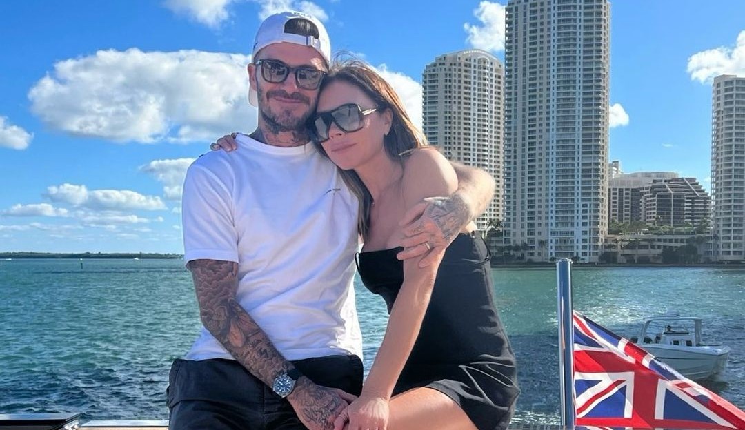 “Tem comido a mesma coisa nos últimos 25 anos”, diz David Beckham sobre esposa, Victoria