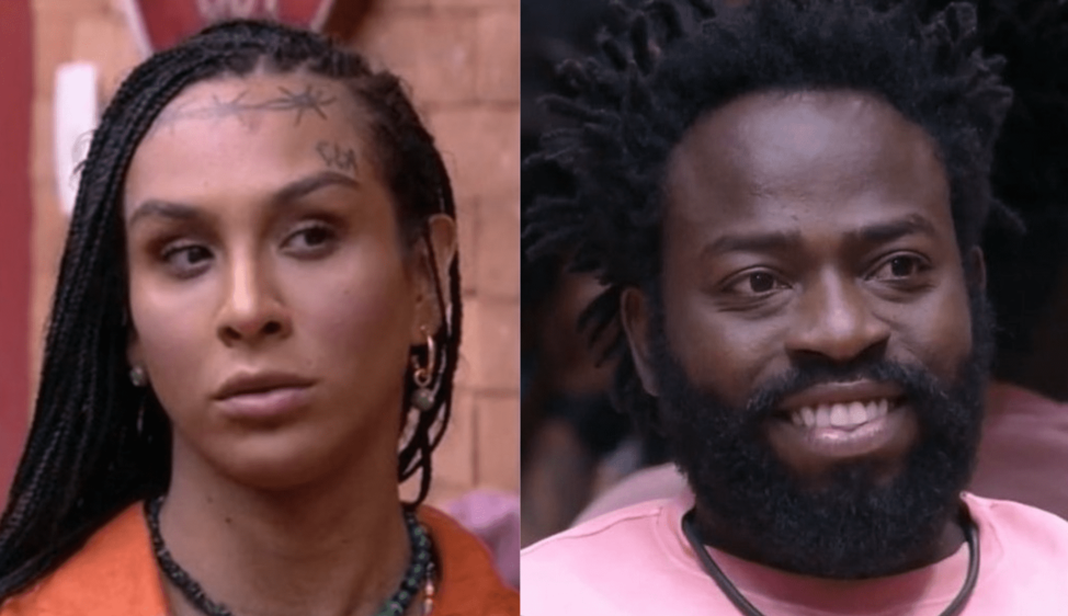 BBB22: Linn e Douglas têm longa conversa na Festa Jogos