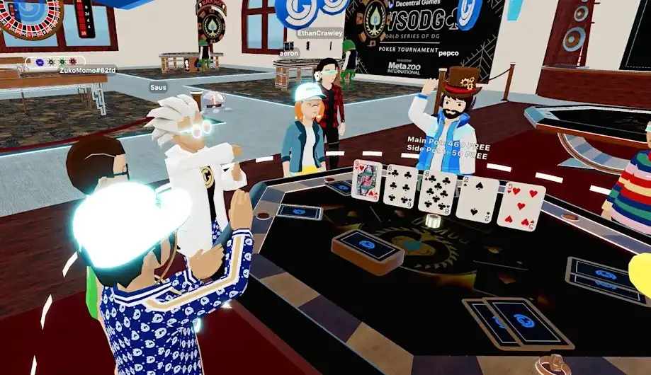 Empresa cria cassino no metaverso e movimenta mais de R$ 10 milhões por mês