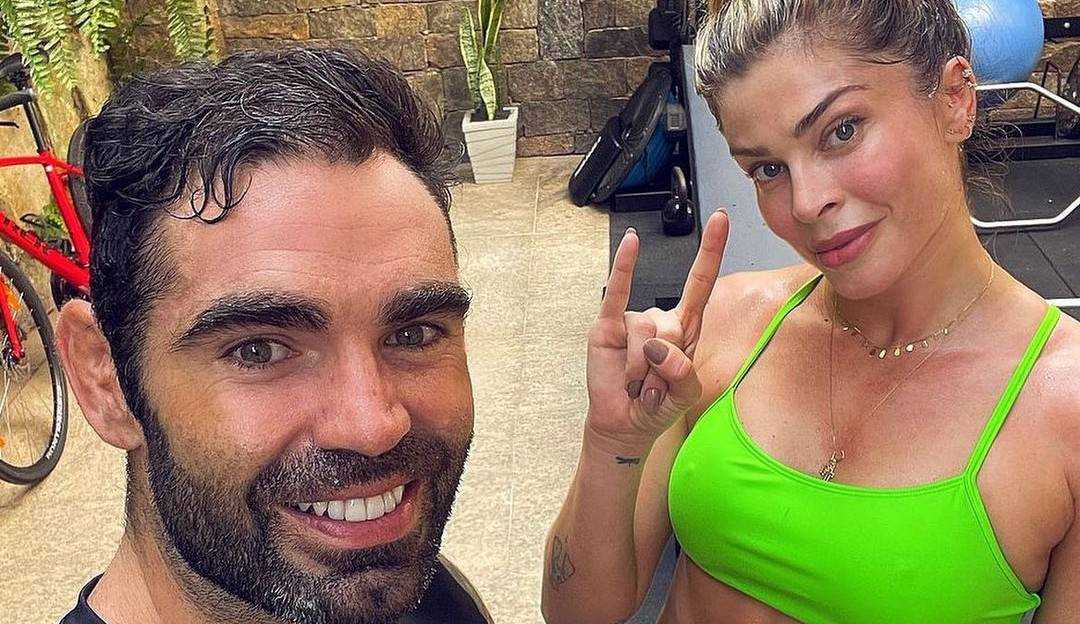 Grazi Massafera da aula ao seu personal e fala sobre vida após BBB