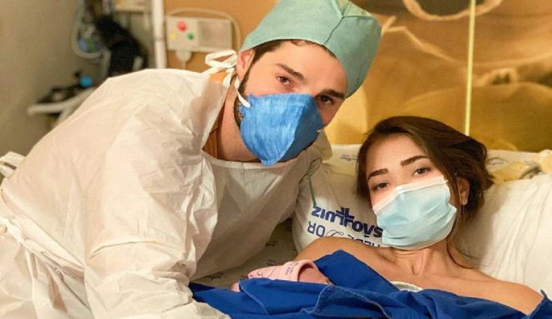 Com um parto prematuro, nasceu Raika, filha de Alok e Romana