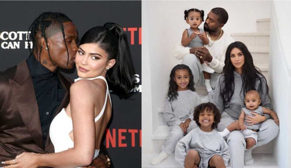 Polêmica no mundo dos famosos: “família  Kardashian dá piti e quer que Travis Scott corte os laços com Kanye West”