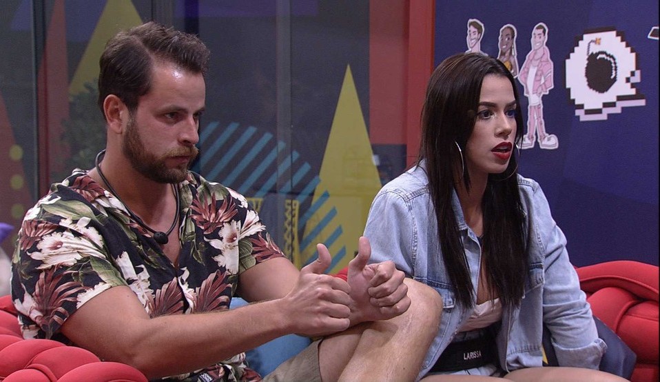 BBB22: Larissa confessa que não gostou do jeito de Gustavo: ‘Ele é bem invasivo’