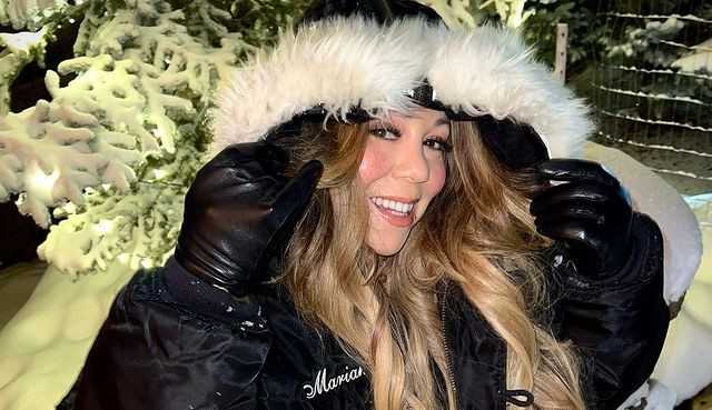 Mariah Carey faz aparição inusitada com o namorado em comemoração ao Valentine”/s Day
