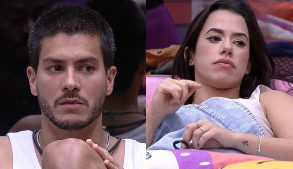 BBB22: Arthur Aguiar critica Larissa por ter se incomodado com o Castigo do Monstro