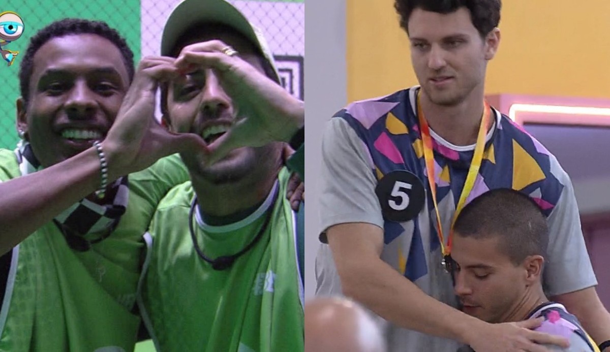BBB22: Pedro Scooby e Paulo André vencem Prova do Líder; Arthur Aguiar e Lucas vão para o paredão