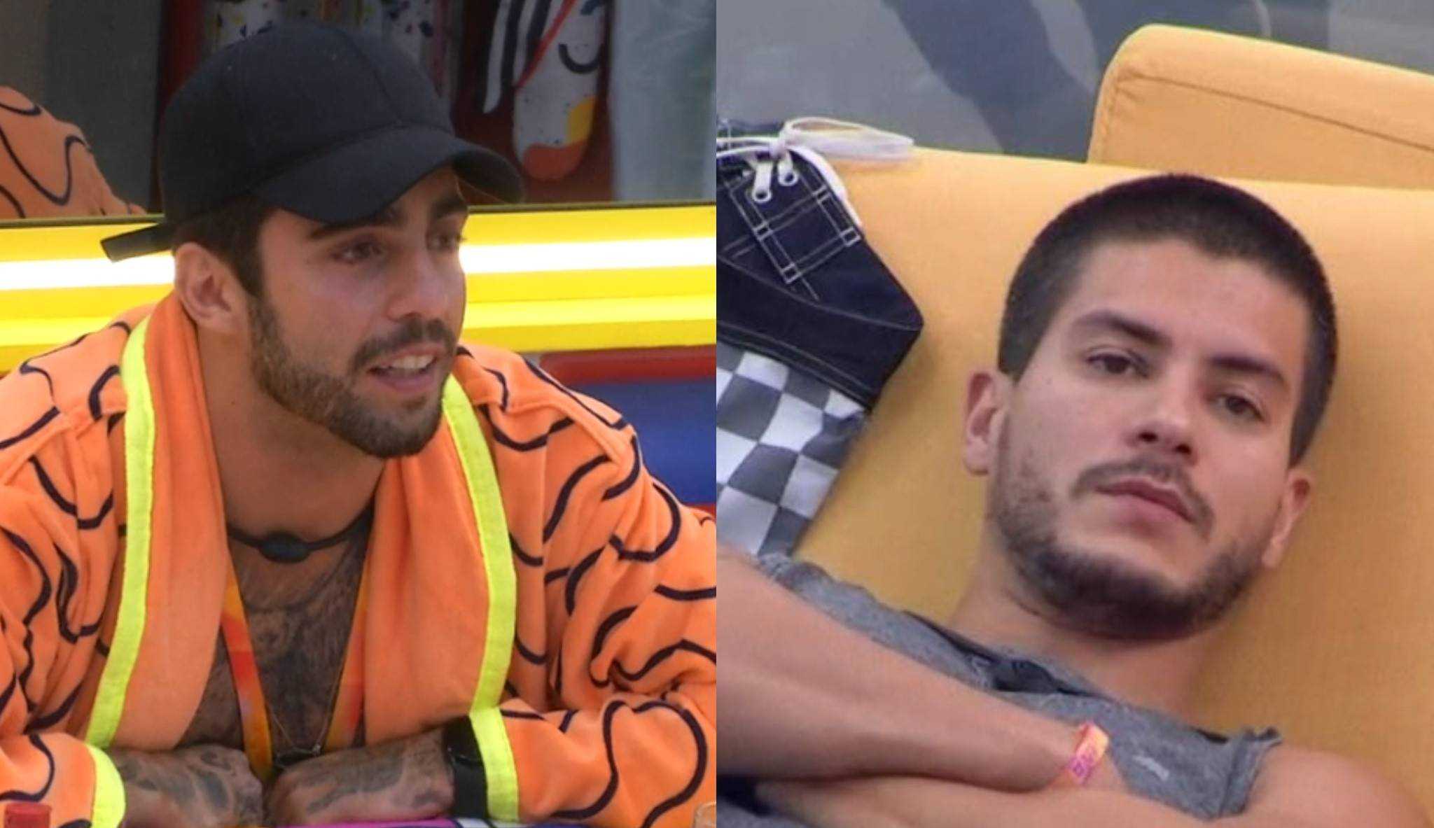 BBB22: Arthur Aguiar se diz surpreso com Pedro Scooby: ‘Não esperava’