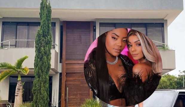 Bruna é surpreendida pela esposa, Ludmilla, em sua nova casa no Rio de Janeiro