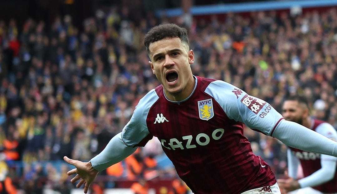 Coutinho brilha, e Aston Villa atropela o Southampton pela Premier League