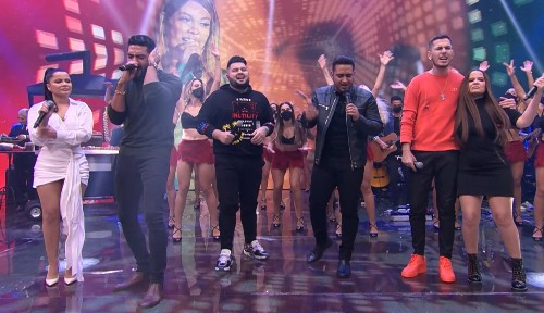 Henrique e Juliano se emocionam, após cantar música especial para Marília Mendonça