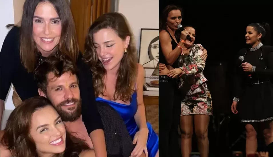 Rafa Kalimann teve uma noite tripla de festividades junto com pessoas influentes