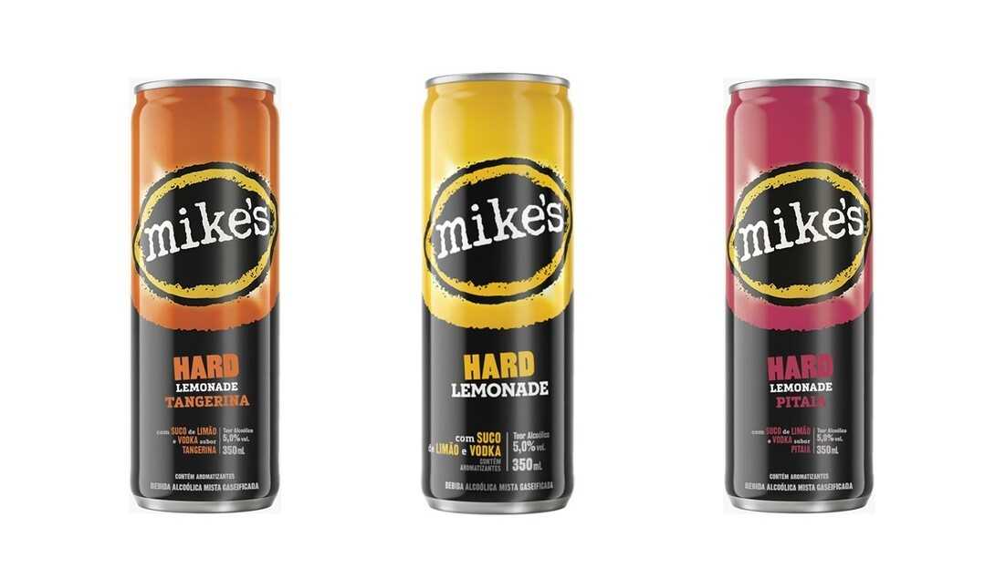 Ambev lança Mike”/s, nova bebida mista com dois sabores exclusivos para o Brasil