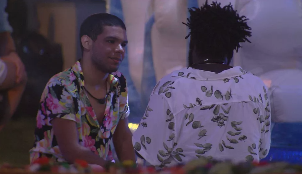 BBB22: Vini para Douglas: ‘Me perdoe se em algum momento dei a entender que não me importava com sua história’