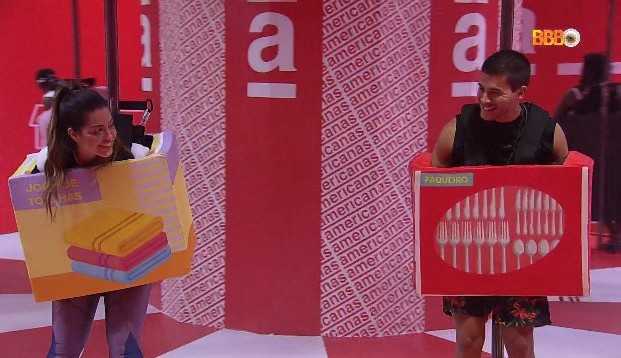 BBB22: Laís e Arthur Aguiar conversam durante Prova do Líder e internautas reagem: ‘Melhores amigos’