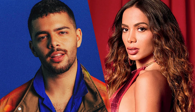 Top 50 no Spotify: Anitta e Pedro Sampaio dispararam neste domingo