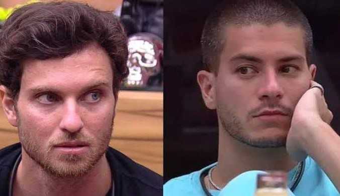 BBB22: Arthur questiona Lucas sobre o discurso de indicação de Scooby