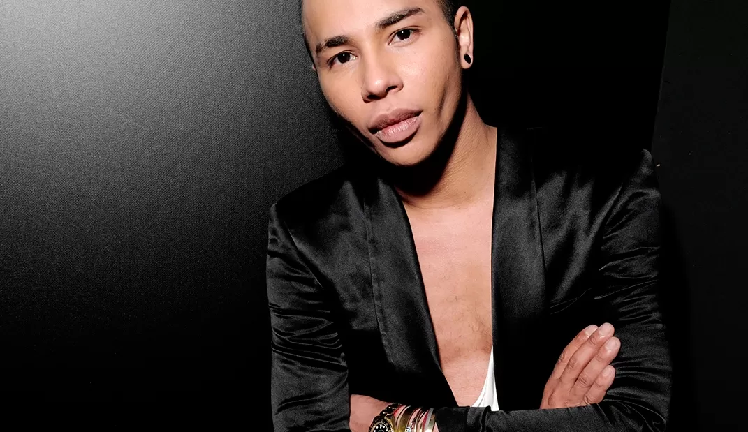 Olivier Rousteing assina coleção de alta-costura da Gaultier