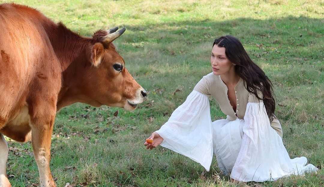 Bella Hadid confessa suas inseguranças: “/Eu era a irmã mais feia”/