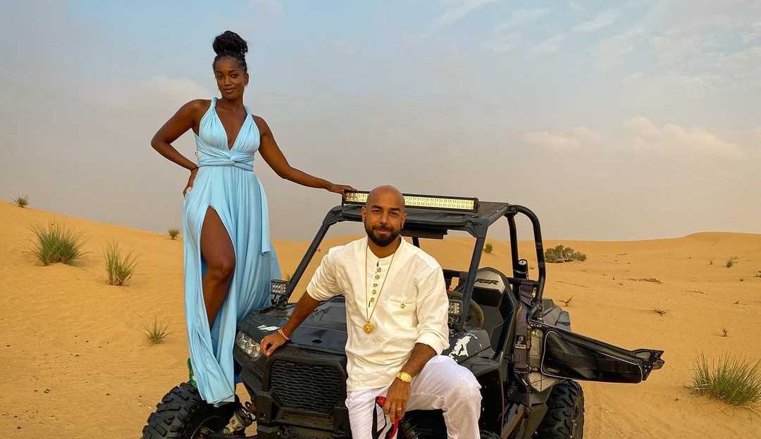 Iza reage aos cliques das férias em Dubai ao lado do marido: “/Passando mal”/