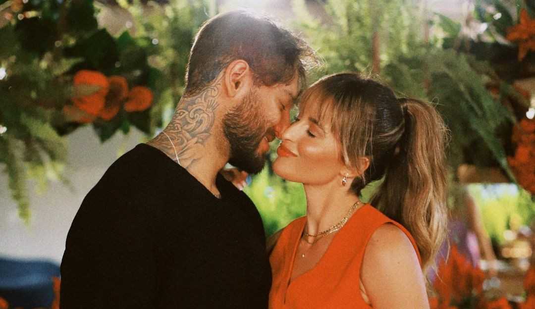 Lorena Carvalho retira sobrenome de Lucas Lucco das redes sociais